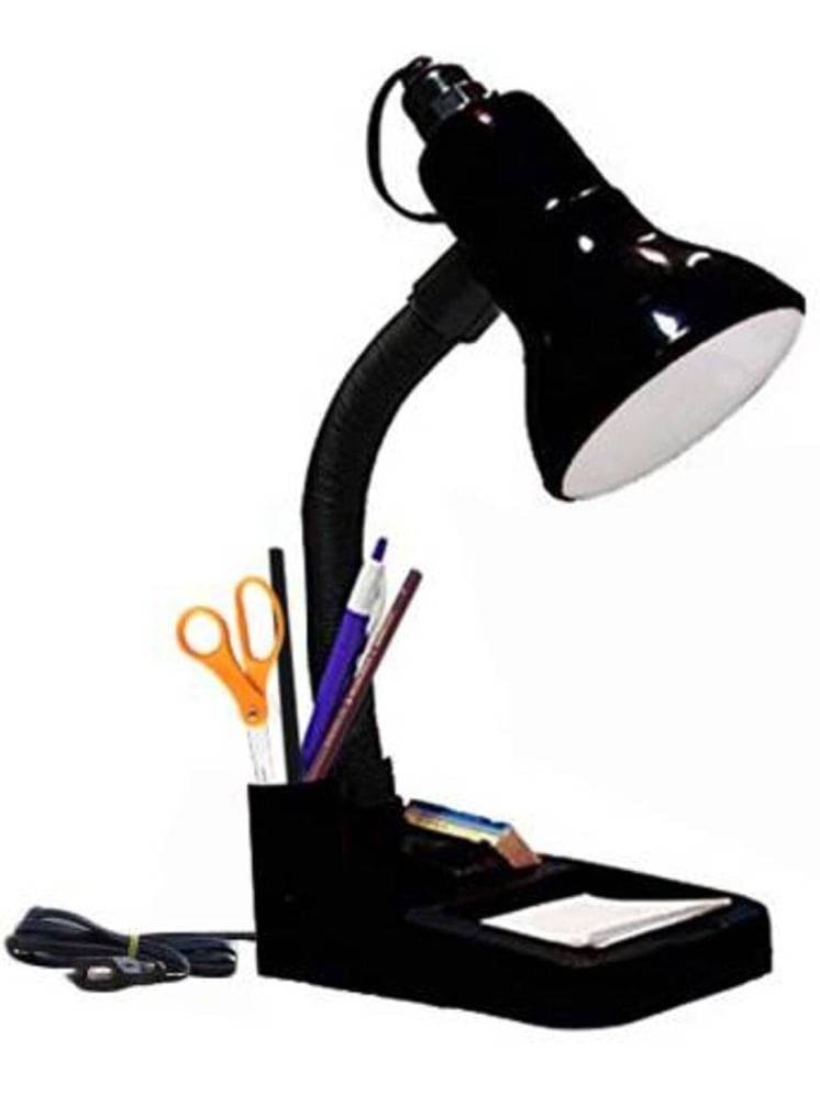     			ZESTRUM Black Study Table Lamp ( Pack of 1 )
