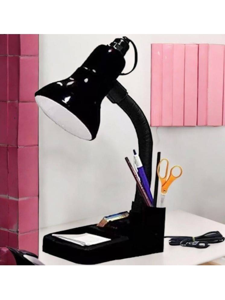     			ZESTRUM Black Study Table Lamp ( Pack of 1 )