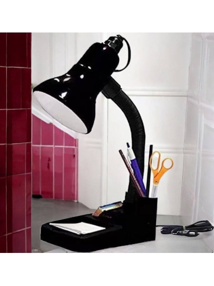     			ZESTRUM Black Table Lamp ( Pack of 1 )