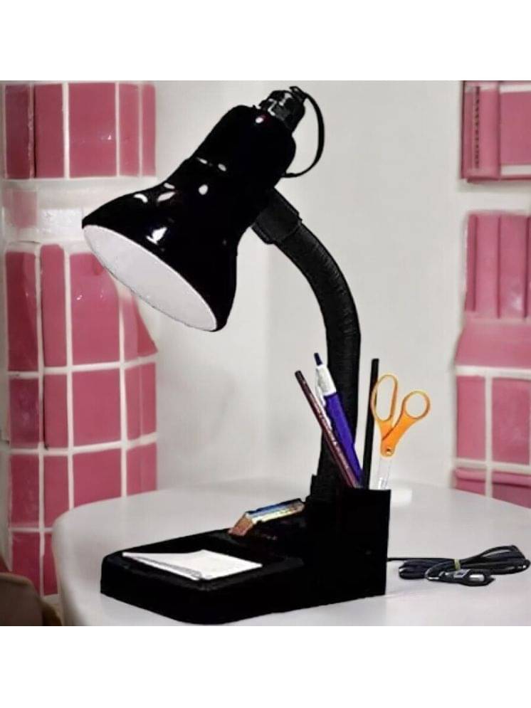     			ZESTRUM Black Table Lamp ( Pack of 1 )