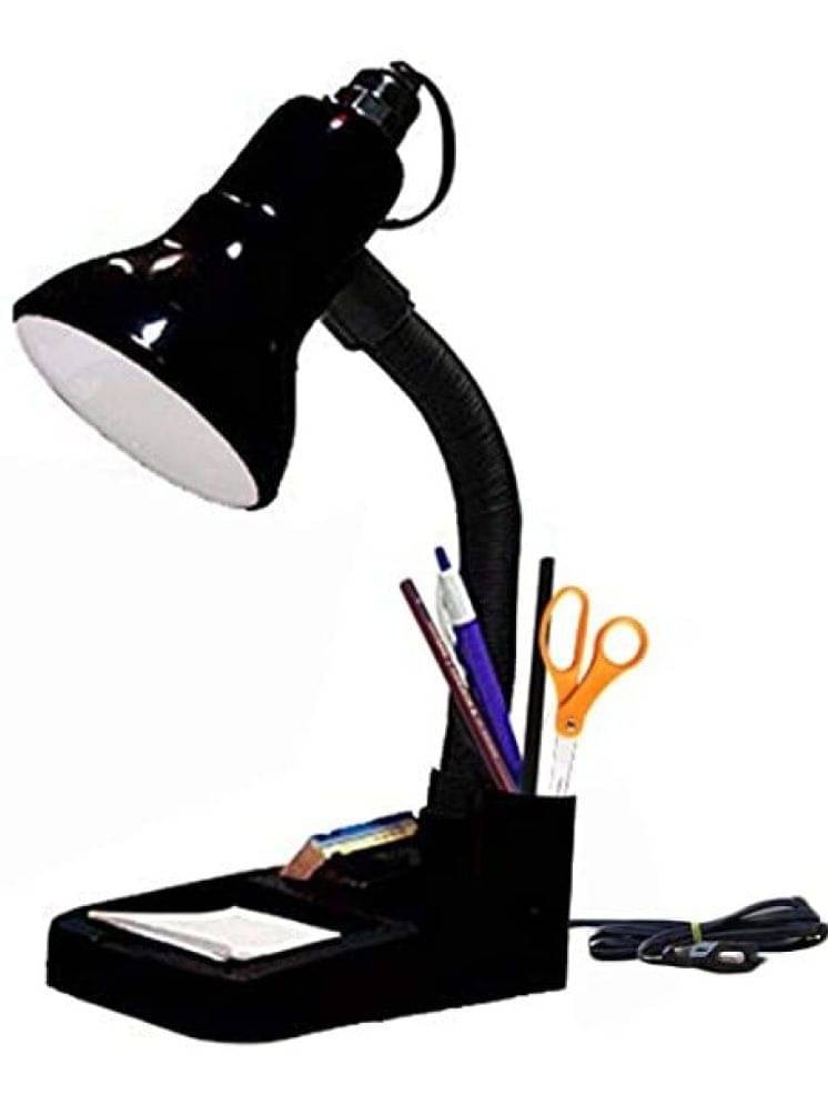 ZESTRUM Black Torchiere Table Lamp ( Pack of 1 ) ZESTRUM Black Torchiere Table Lamp ( Pack of 1 )