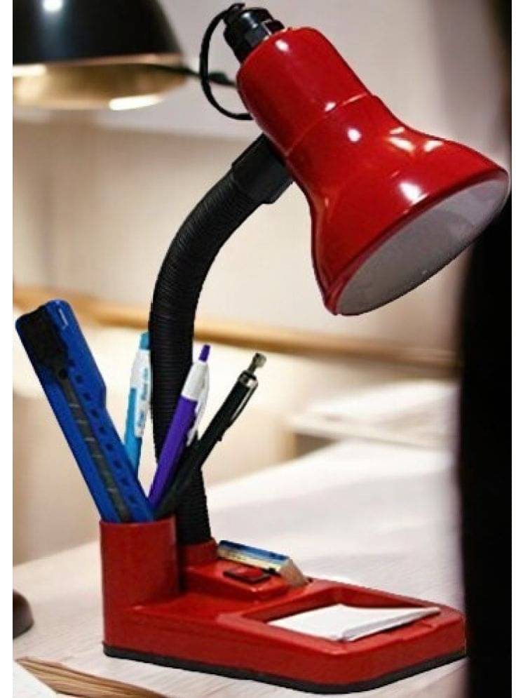     			ZESTRUM Red Torchiere Table Lamp ( Pack of 1 )