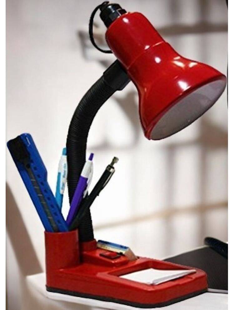     			ZESTRUM Red Torchiere Table Lamp ( Pack of 1 )