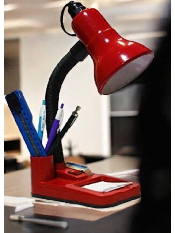     			ZESTRUM Red Torchiere Table Lamp ( Pack of 1 )
