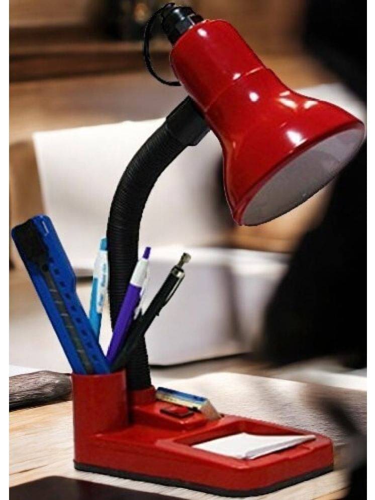     			ZESTRUM Red Torchiere Table Lamp ( Pack of 1 )