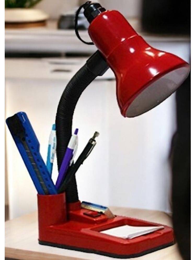     			ZESTRUM Red Torchiere Table Lamp ( Pack of 1 )
