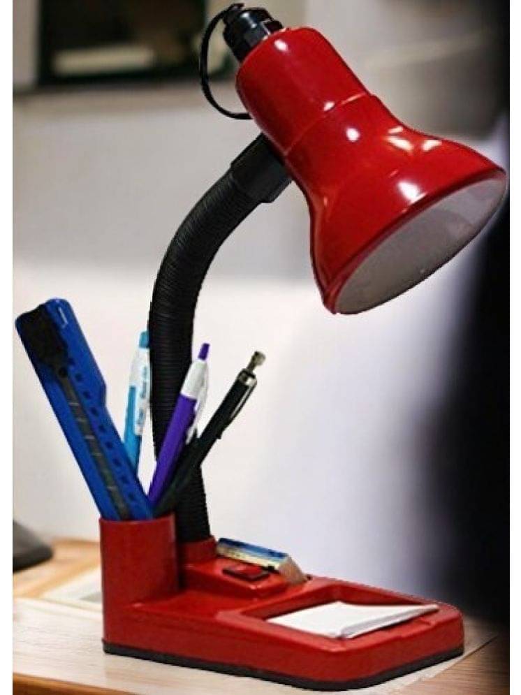     			ZESTRUM Red Torchiere Table Lamp ( Pack of 1 )