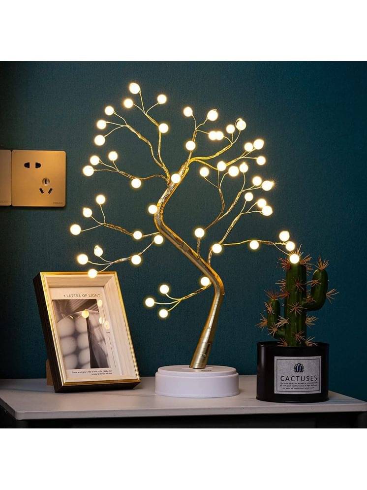     			ZESTRUM Yellow Decorative Table Lamp ( Pack of 1 )