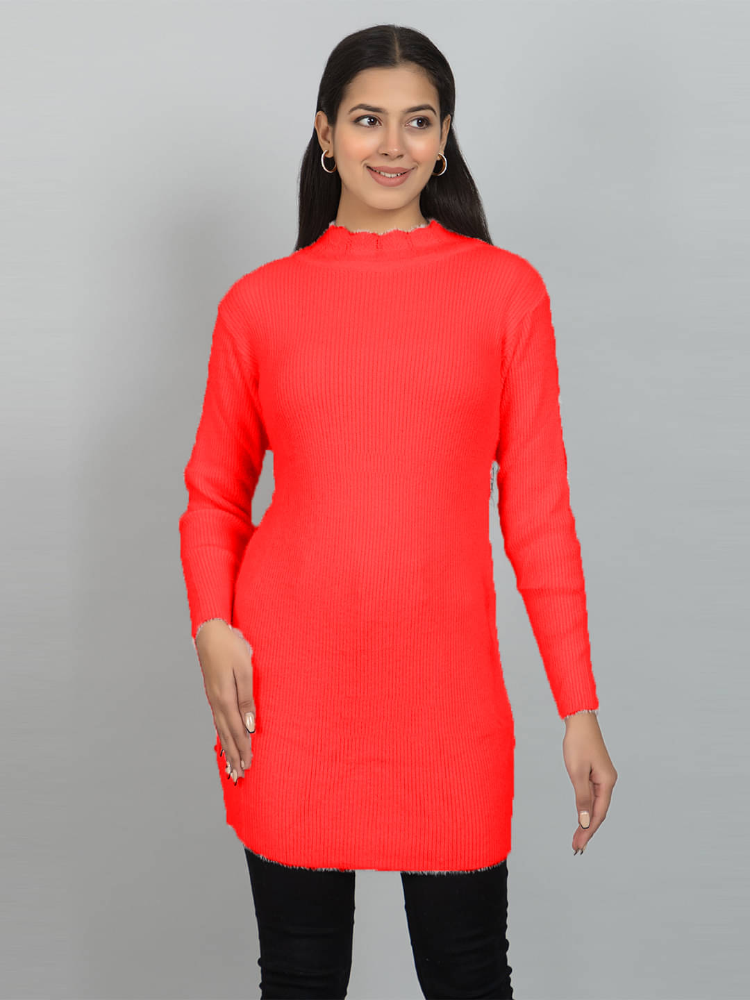 woolkart Woollen Women's Shrugs - Red ( )     			woolkart Woollen Women's Shrugs - Red ( )