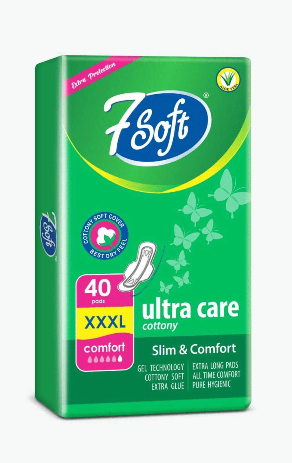     			7 Soft Cottony Large Regular Sanitary Pad