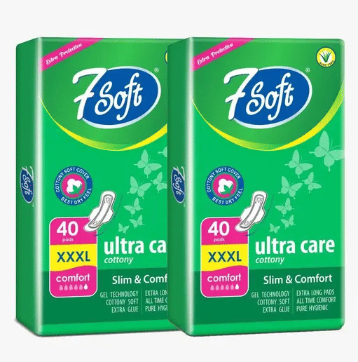 7 Soft Cottony Large Regular Sanitary Pad