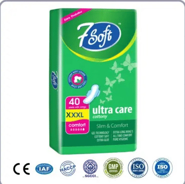     			7 Soft Cottony Large Ultra Sanitary Pad