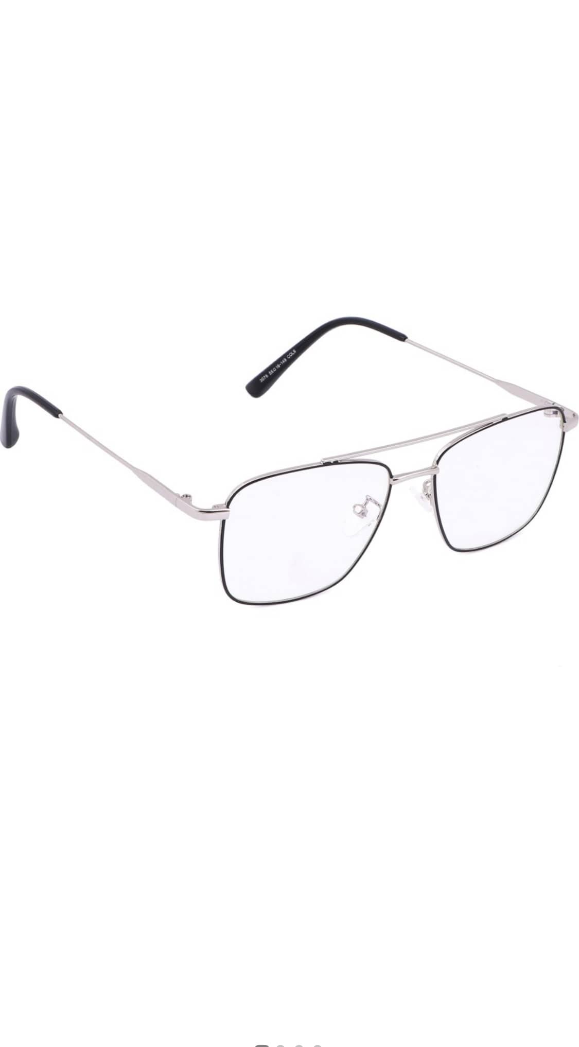 Admire Silver Full Rim Square Computer Glasses ( Pack of 1 )