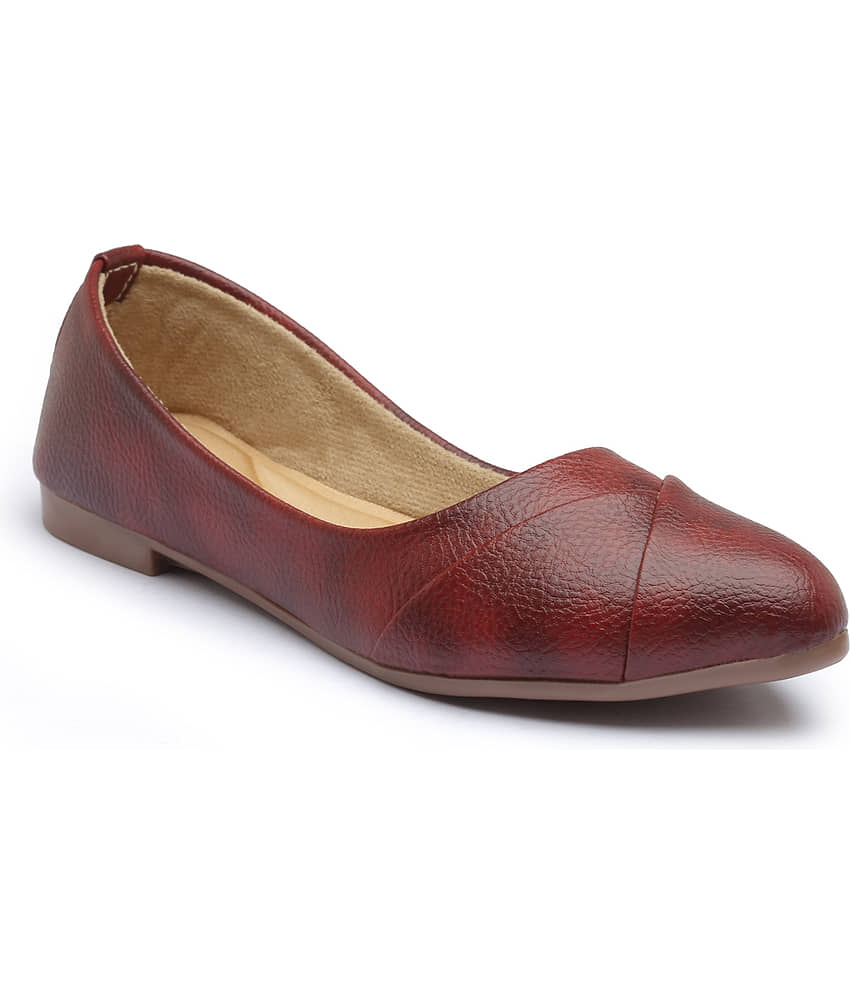 Aroom Red Women's Casual Ballerinas - Casual Shoes | Buy online on ZillyBuy