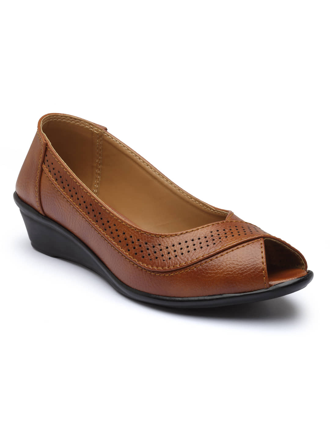 Aroom Brown Women's Casual Ballerinas - Casual Shoes | Buy online on ZillyBuy