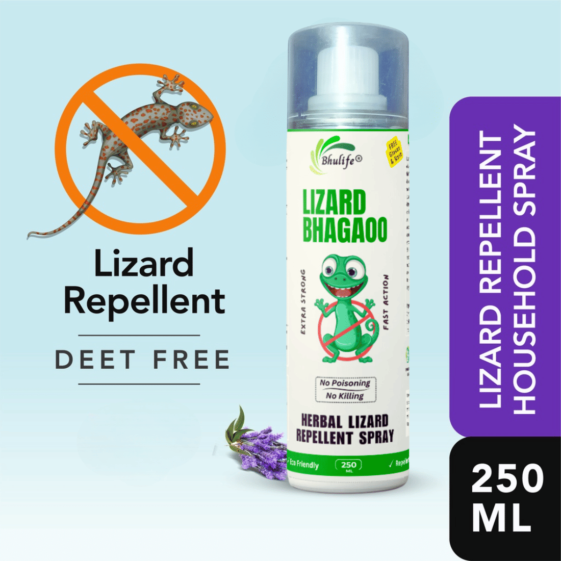    			Bhulife Lizard Spray