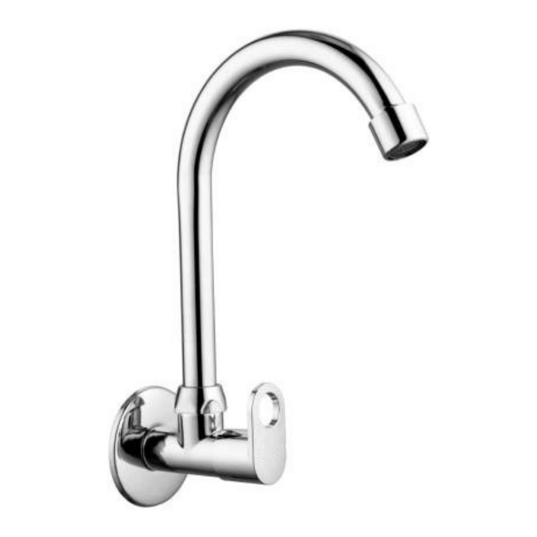 COSVIT Vigo Zinc Wall Mount Sink Tap for Kitchen Zinc Kitchen Sink Tap (Sink Cock)