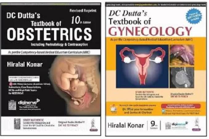     			DC Dutta's Textbook Of Gynecology & DC Dutta’s Textbook Of Obstetrics Including Perinatology & Contraception-(Set Of 2 Books)  ( DC Dutta’s, Hiralal Konar)