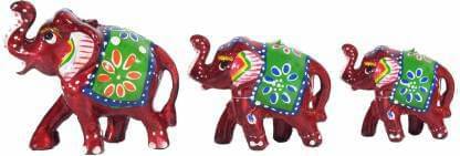     			FASHION BIZZ Animal Showpiece 6 cm - Pack of 3