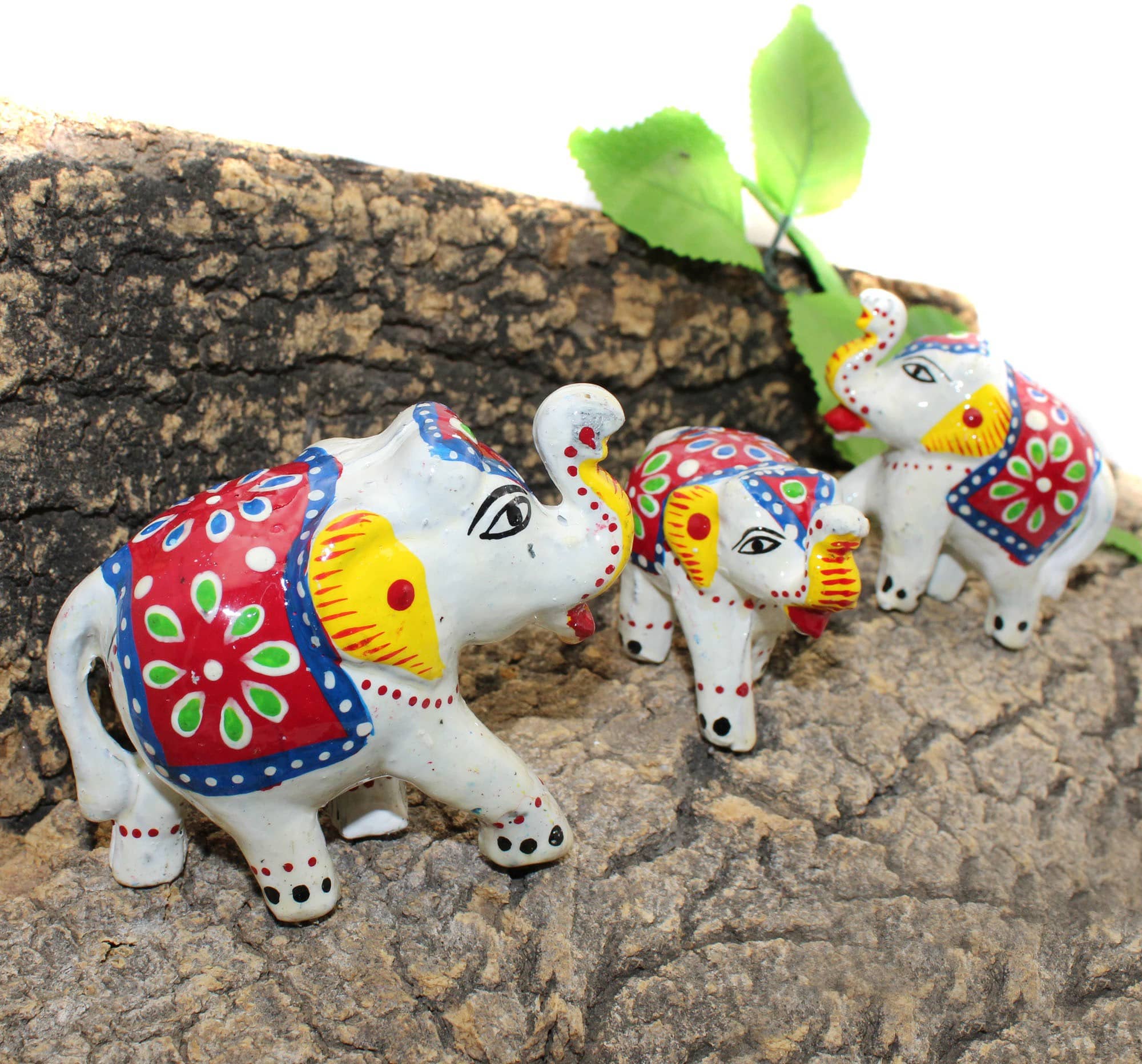 FASHION BIZZ Decorative Elephant 6 cm - Pack of 3