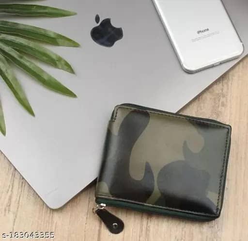 HABIBI PU Printed Men's RFID Wallet With 5 Slots For Card ( Multicolor , Pack of 1 ) - Handbags | Buy online on ZillyBuy