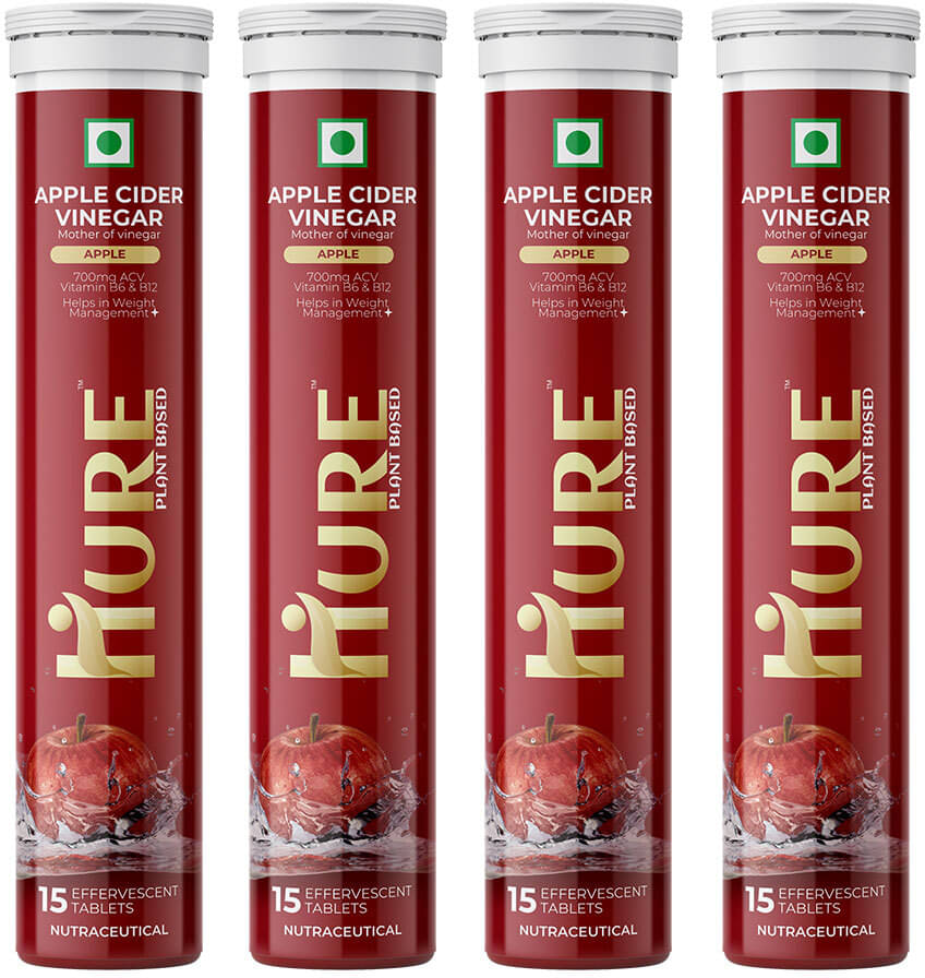 HURE Apple Cider Vinegar ( Pack of 4 ) HURE Apple Cider Vinegar ( Pack of 4 )