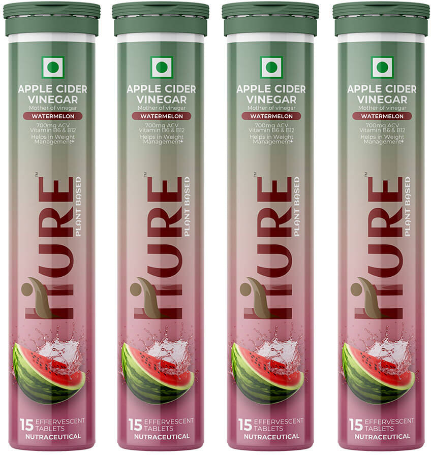 HURE Apple Cider Vinegar ( Pack of 4 ) HURE Apple Cider Vinegar ( Pack of 4 )