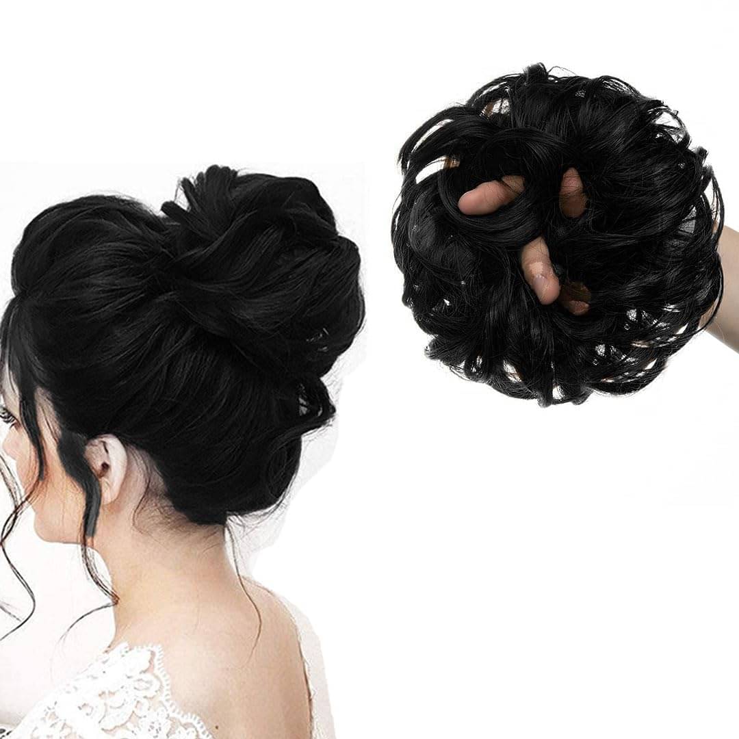     			KTU Black Hair Band ( Pack of 1 )