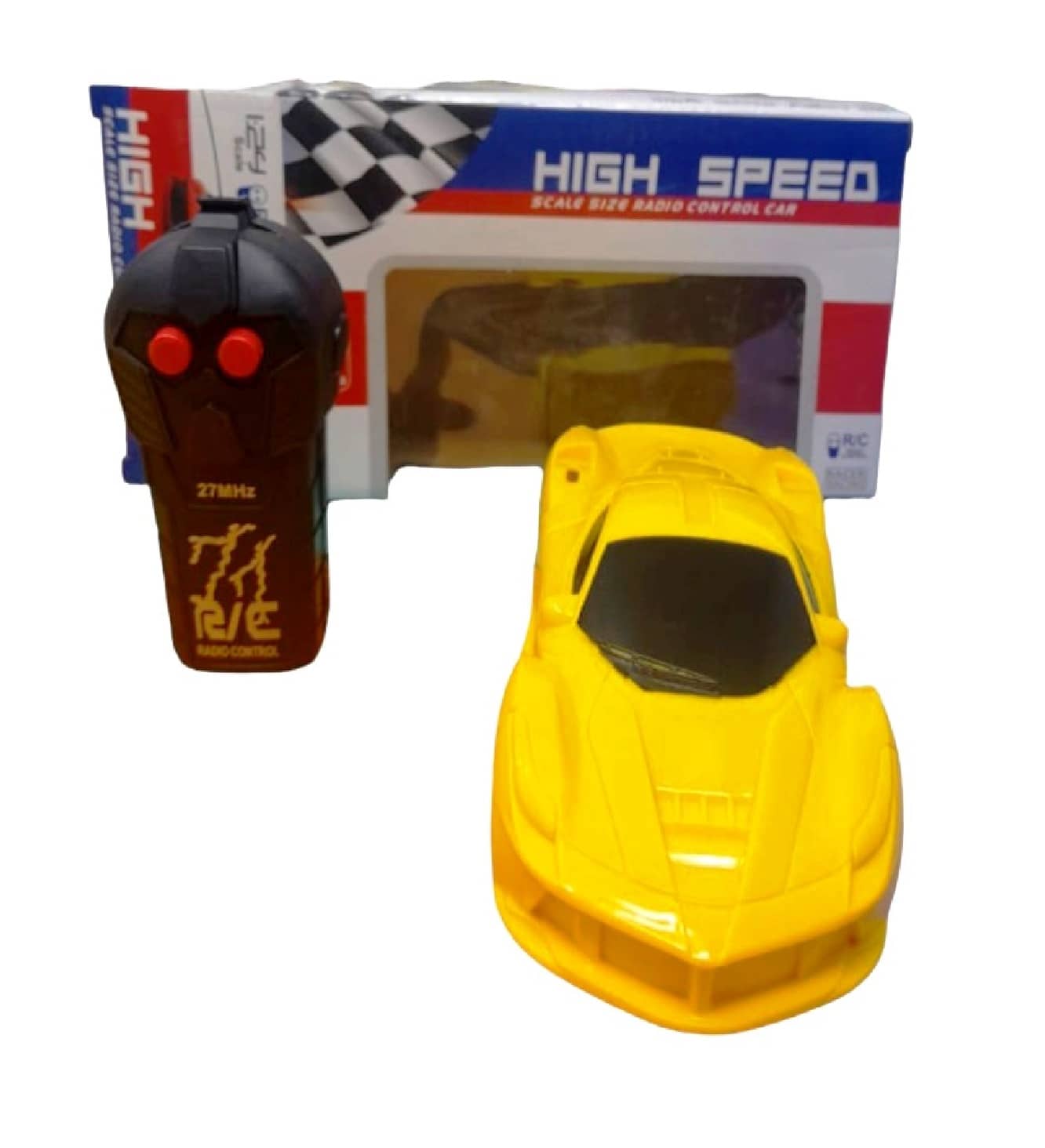 Kidsaholic 2 Way Fast Racing Car with Remote Control  (Random Color)