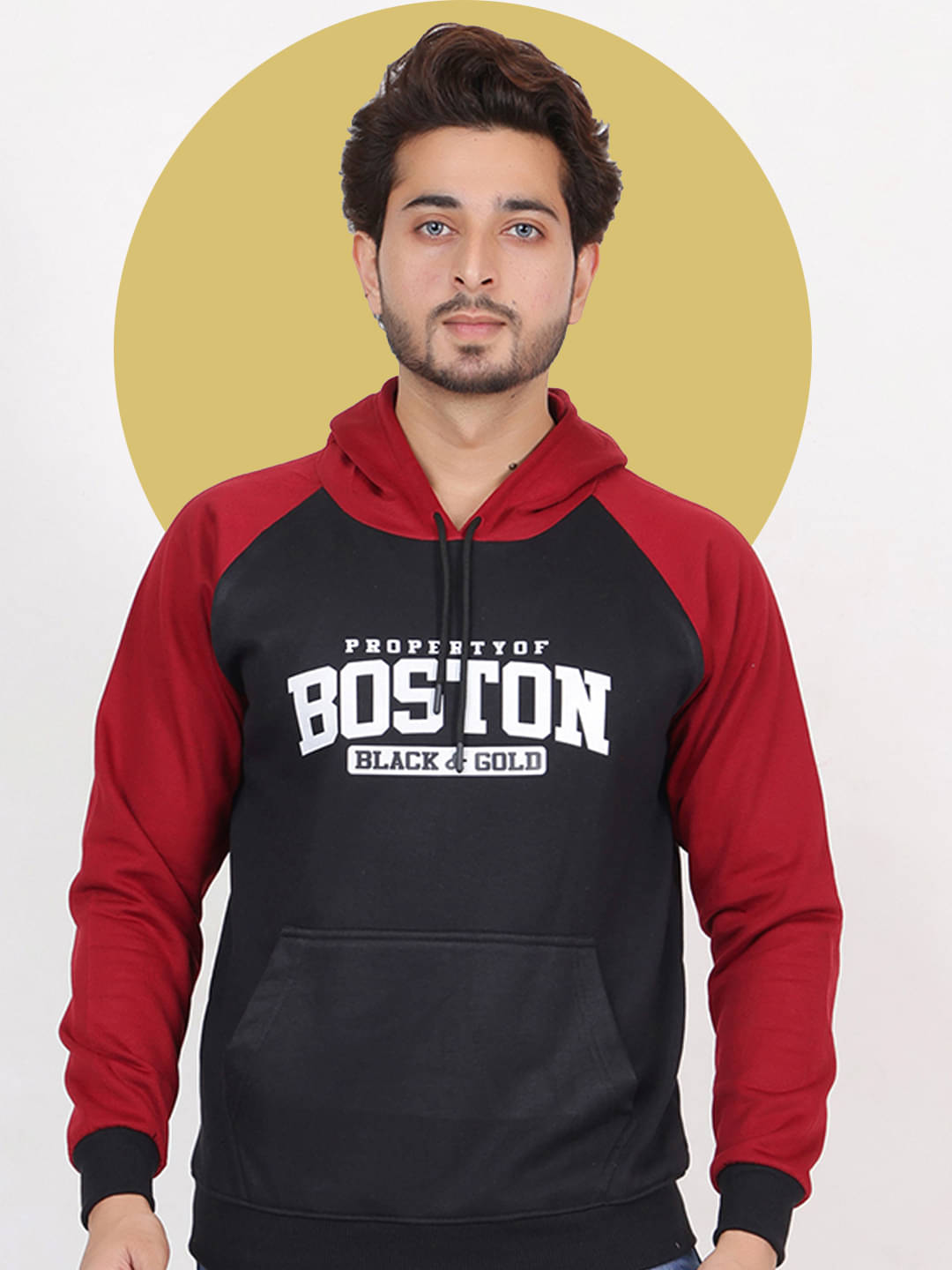 RELANE Fleece Hooded Men's Sweatshirt - Maroon ( Pack of 1 ) RELANE Fleece Hooded Men's Sweatshirt - Maroon ( Pack of 1 )