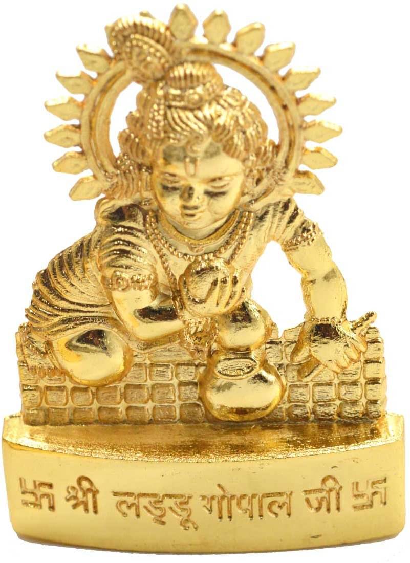     			Shri Astha Vinayak Brass Laddu Gopal Idol ( 4 cm )