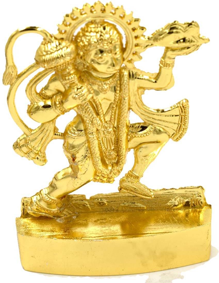 Shri Astha Vinayak Brass Lord Hanuman Idol ( 1 cm ) Shri Astha Vinayak Brass Lord Hanuman Idol ( 1 cm )