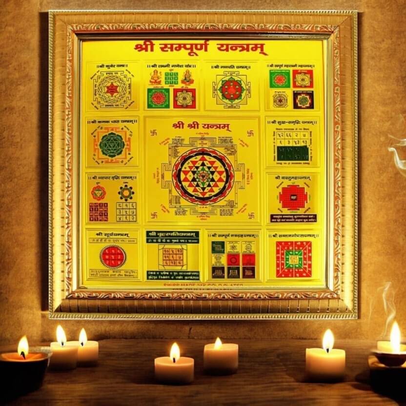     			Shri Astha Vinayak Brass Yantra