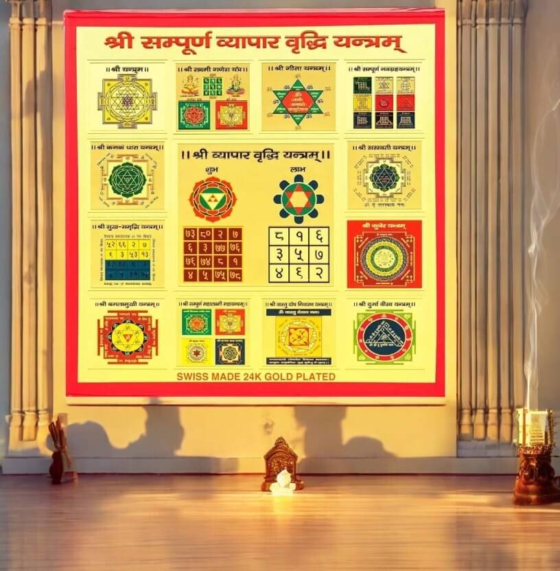     			Shri Astha Vinayak Brass Yantra
