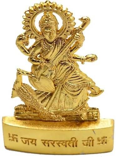 Shri Astha Vinayak Iron Goddess Saraswati Idol ( 4 cm ) Shri Astha Vinayak Iron Goddess Saraswati Idol ( 4 cm )