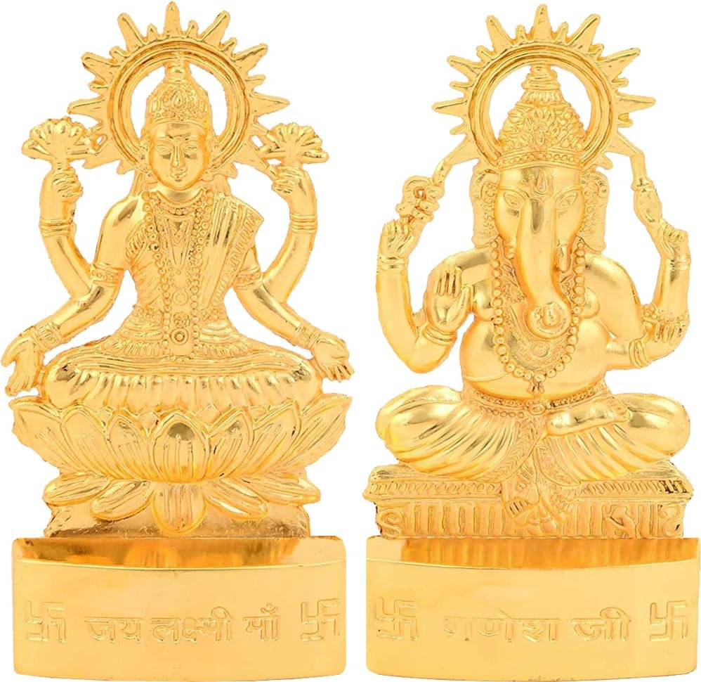     			Shri Astha Vinayak Iron Laxmi Ganesh Idol ( 5 cm )