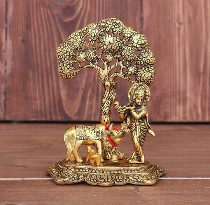 Shri Astha Vinayak Iron Lord Krishna Idol ( 8 cm ) Shri Astha Vinayak Iron Lord Krishna Idol ( 8 cm )