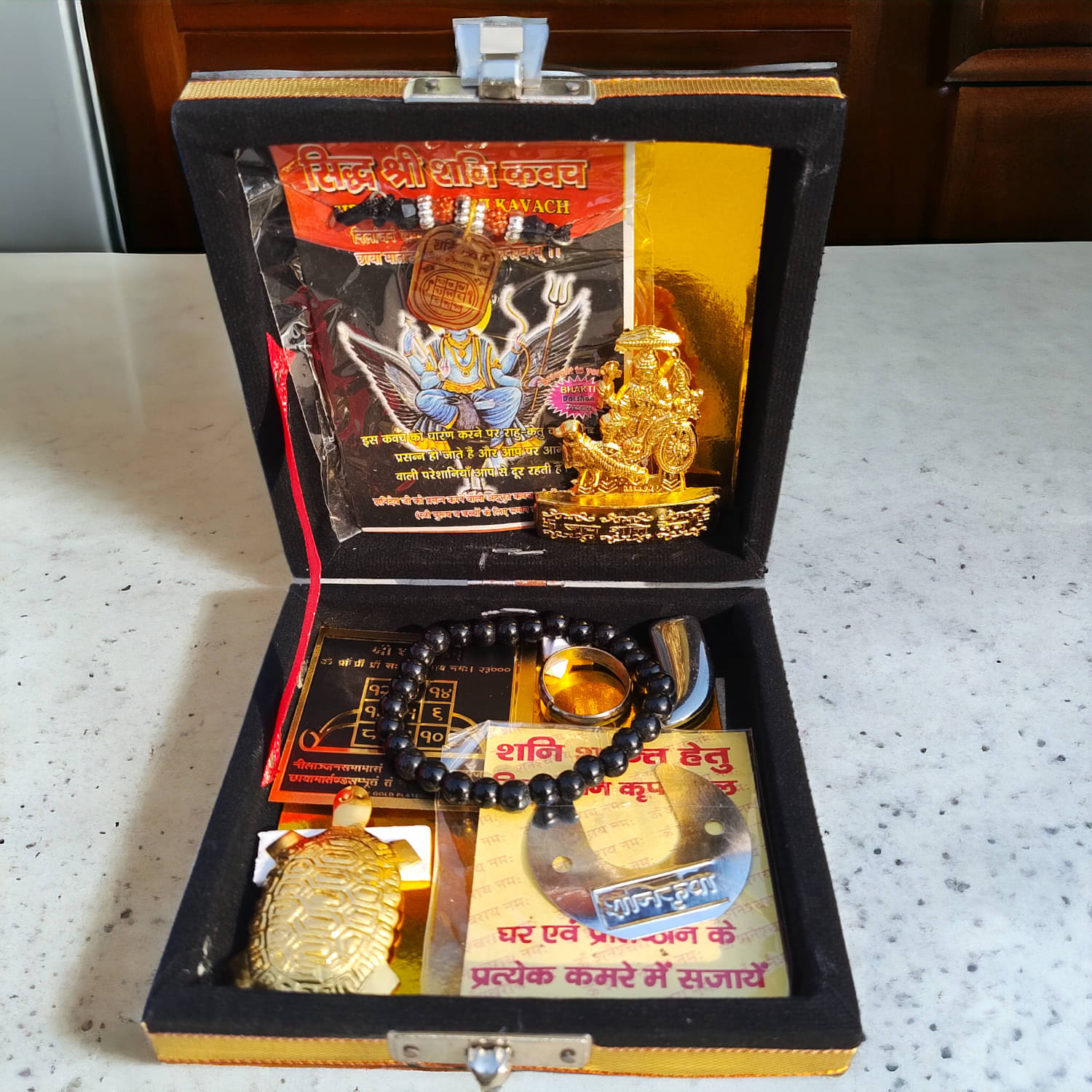     			Shri Astha Vinayak Silverplated Yantra