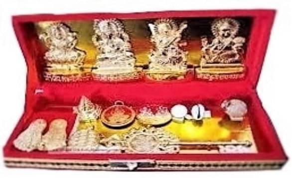     			Shri Astha Vinayak Silverplated Yantra