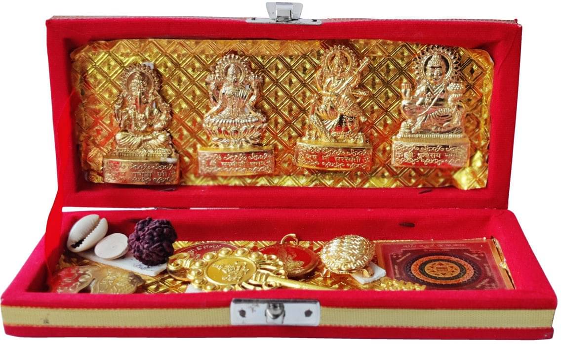     			Shri Astha Vinayak Silverplated Yantra