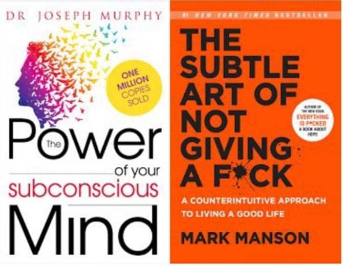     			The Power Of Subconscious Mind +The subtle art of not giving a fuck