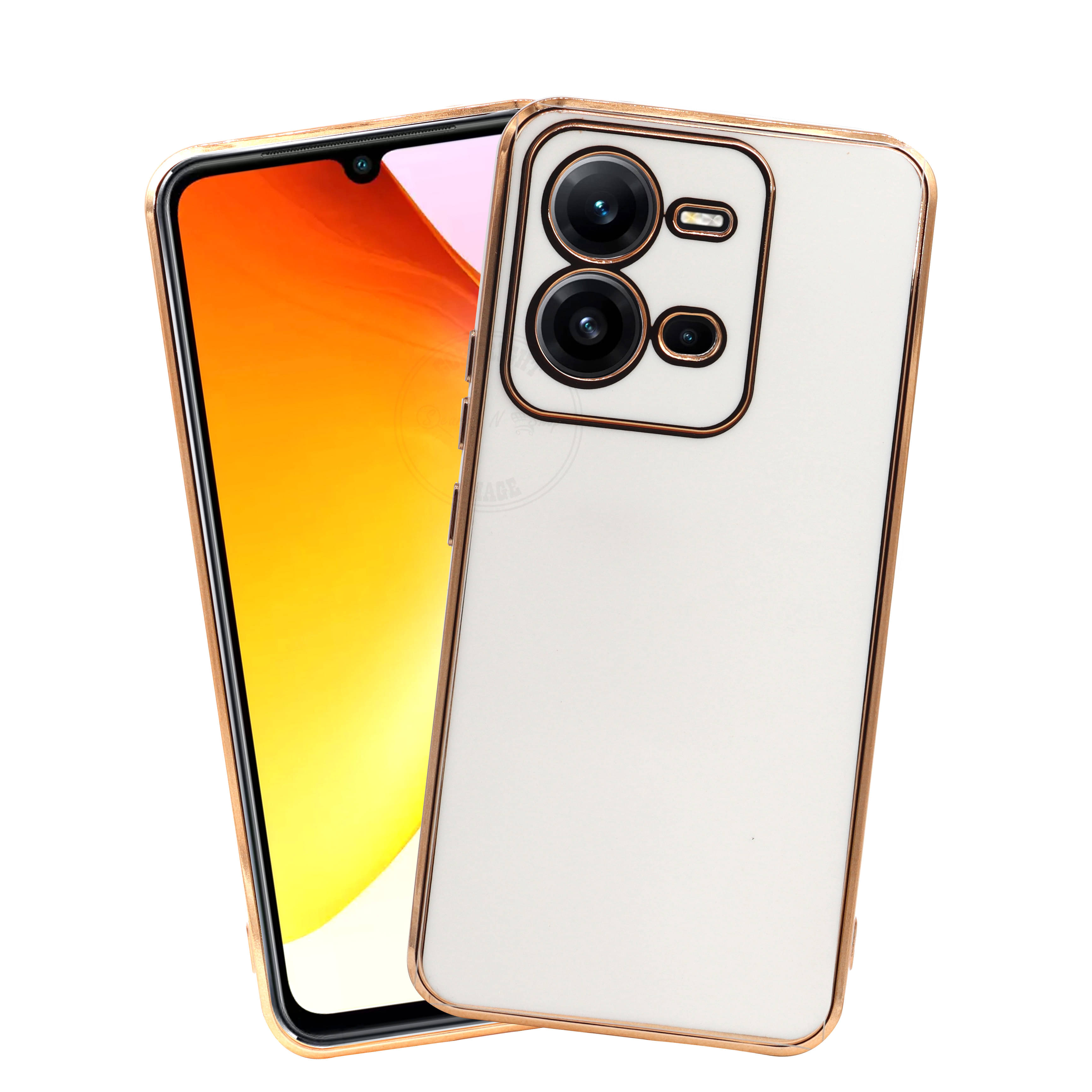 VAKIBO Plain Cases Compatible For TPU Glossy Cases Vivo V25 ( ) VAKIBO Plain Cases Compatible For TPU Glossy Cases Vivo V25 ( )