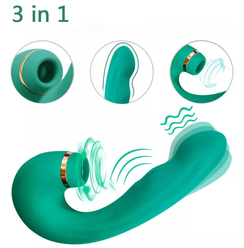 Vibrations Love Worm Portable Manual Massager