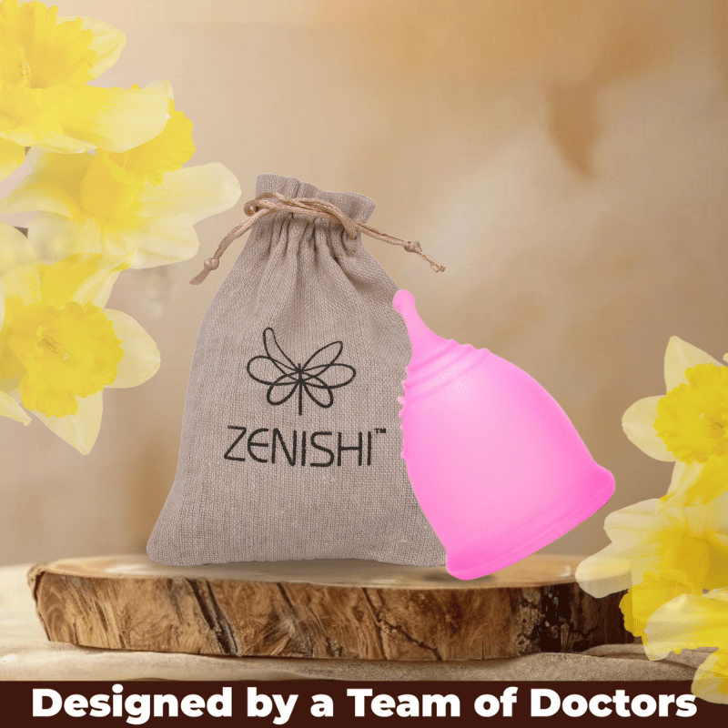     			ZENISHI Silicone Reusable Menstrual Cup Large ( Pack of 1 )