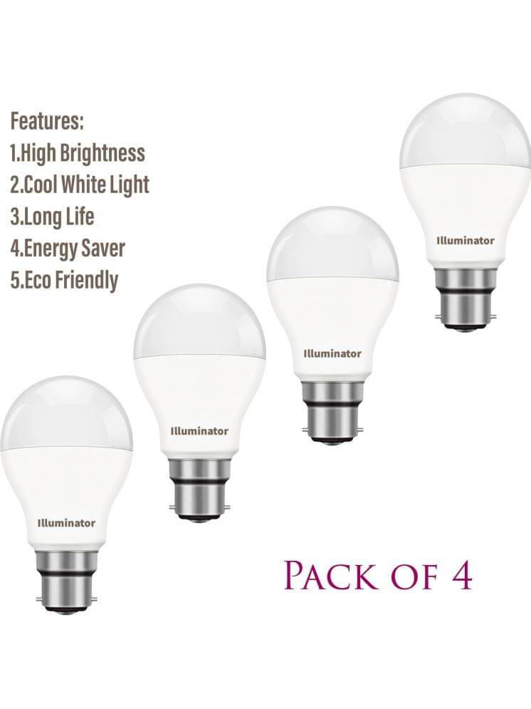 ZESTRUM 9W Cool Day Light LED Bulb ( Pack of 4 ) ZESTRUM 9W Cool Day Light LED Bulb ( Pack of 4 )