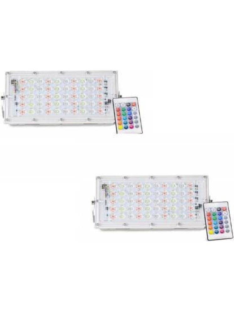     			ZESTRUM RGB 50 Watts Flood Light ( Pack of 2 )
