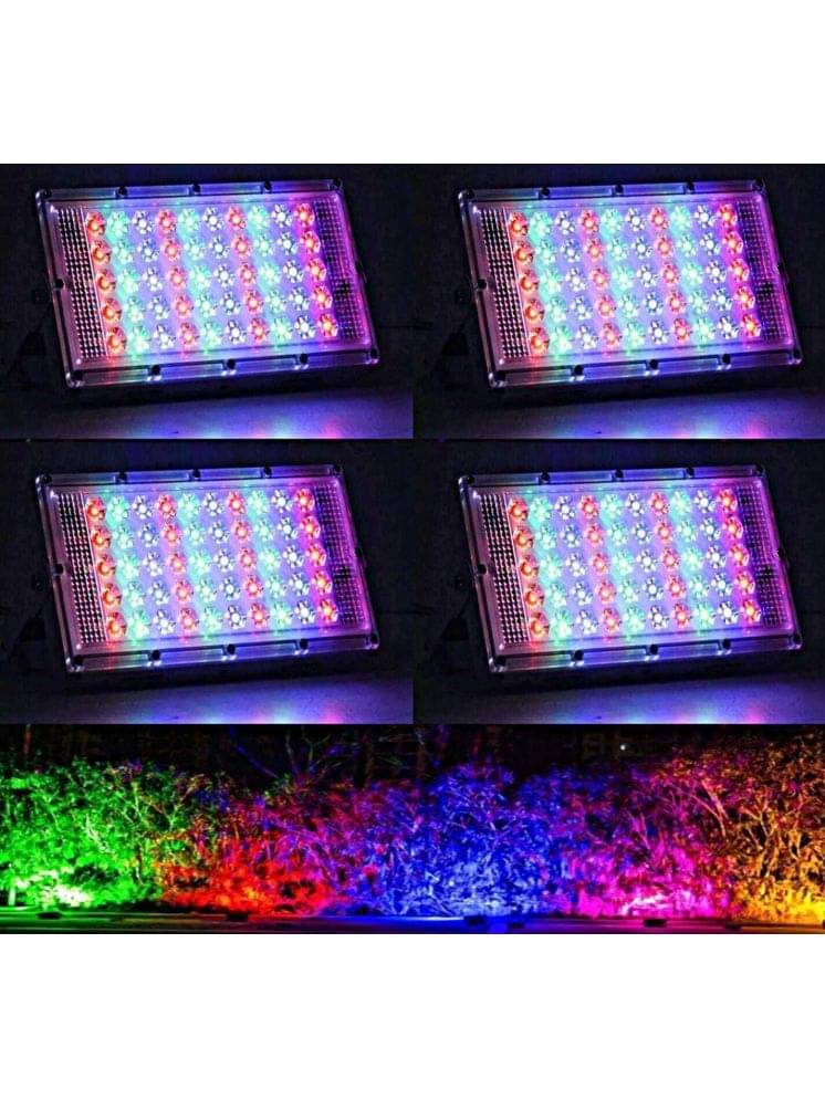     			ZESTRUM RGB 50 Watts Flood Light ( Pack of 4 )