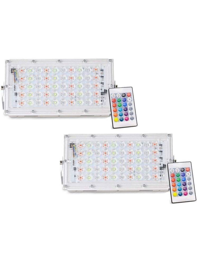     			ZESTRUM RGB 50 Watts Flood Light ( Pack of 2 )