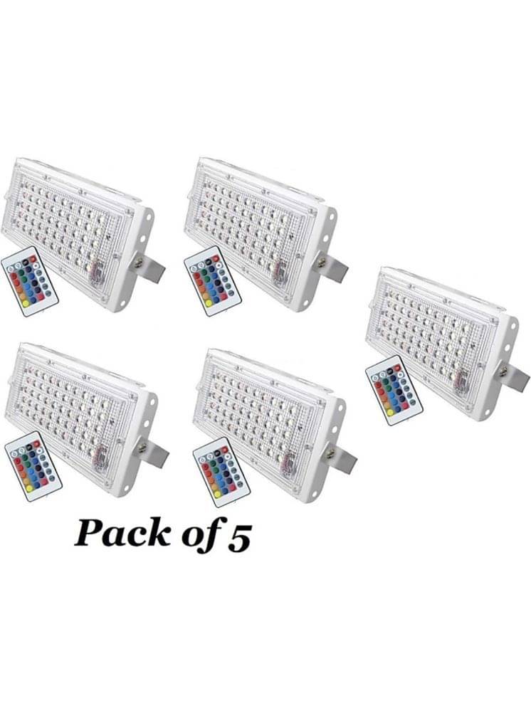     			ZESTRUM RGB 50 Watts Flood Light ( Pack of 4 )