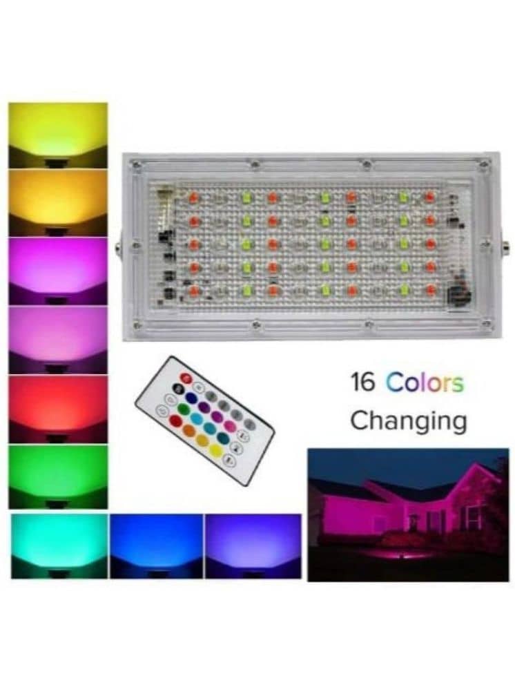 ZESTRUM RGB 50 Watts Flood Light ( Pack of 1 )